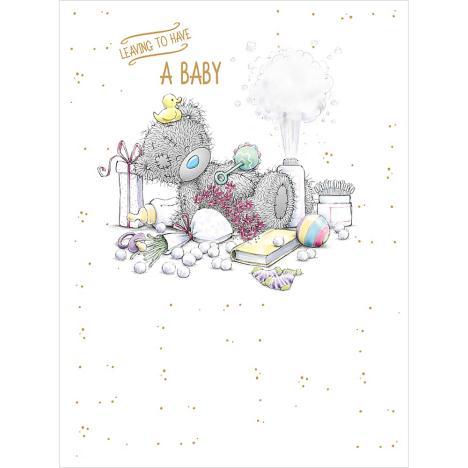 Leaving To Have A Baby Large Me to You Bear Card £3.59